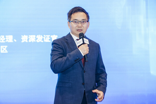 TÜV莱茵大中华区医疗器械服务北方区经理、资深专家及发证官张文祥致辞