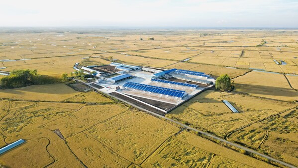 图为斐缦讷河医用牛产业基地 图为斐缦讷河医用牛产业基地