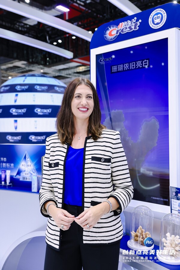 宝洁大中华区口腔护理事业部总裁艾敏皓（Amy Alt）女士