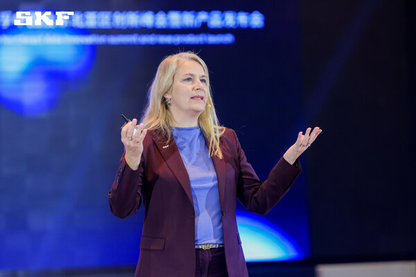 斯凯孚首席技术官兼技术开发高级副总裁Annika &Ouml;lme