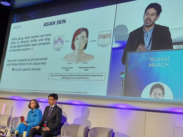 自然堂集团皮肤研究科学家Youssef博士发布577色素管理新机制