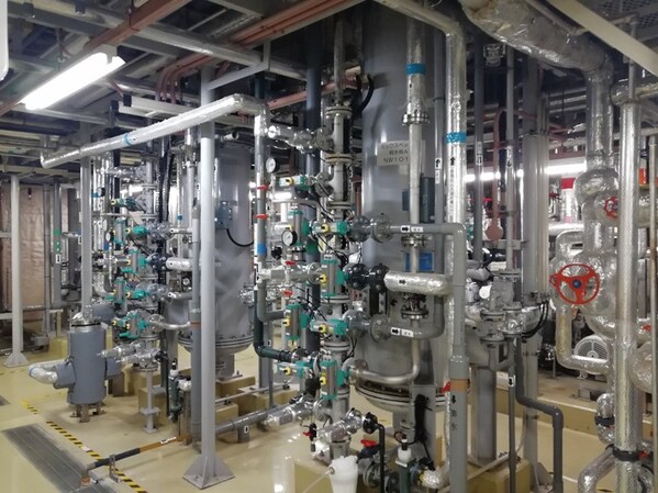 能登工厂的生产用水设施