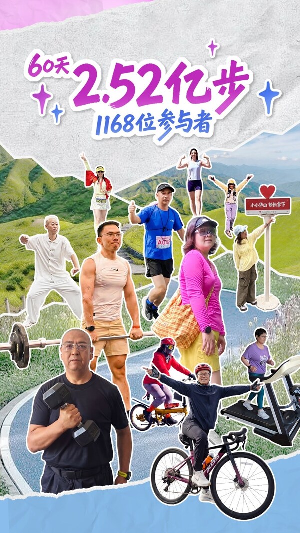 60天一亿步——“长安有道”消化道肿瘤患者运动打卡公益活动收官