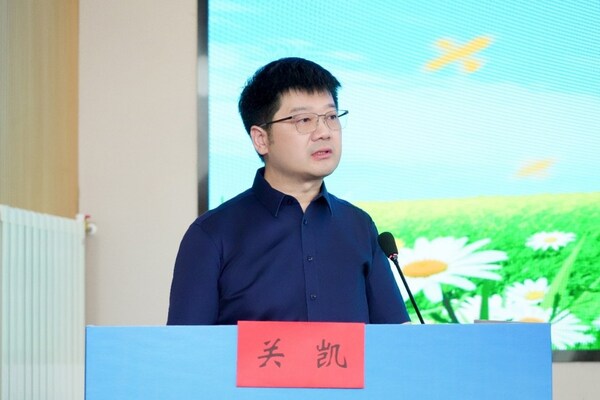 中国医学科学院北京协和医院变态（过敏）反应科主任关凯教授发表致辞